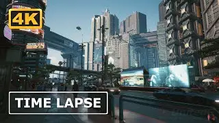 Cyberpunk 2077 Xbox Series X Time Lapse 4K