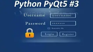 How to create GUI in Python || PyQt5 : #3