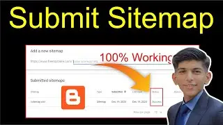 How to Submit Sitemap in Google Search Console | Generate and Submit Sitemap for Blogger