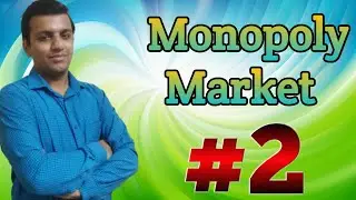 Types of Market Structure #2 - Monopoly Competition Market | Explained in Hindi ||