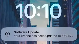 How To Install Software Update iOS 16.4
