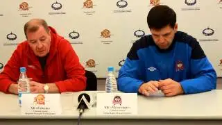 Гомель 1 - 2 Металлург, пресс-конференция