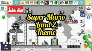 NEW official Mario land 2 theme in super mario maker BETA