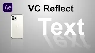 After Effect Tutorial: Put Shadow on product or text using VC Reflect