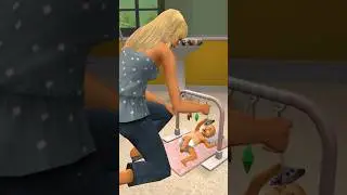 Baby's Nap Time 😴 #shorts #gaming #thesims4 #thesims2 #sims4 #sims2