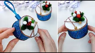 How to make beautiful Christmas Decorations 🎄 Christmas Ornament Tutorial