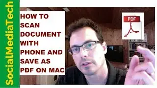 How To Save Any Document As PDF File With Mac Computer/Pc