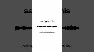 Sample this