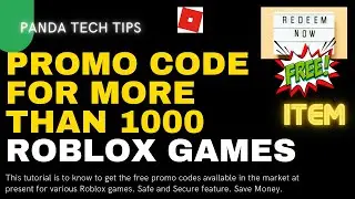 PROMO CODES FOR 1000 ROBLOX GAMES