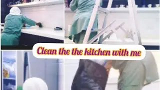 CLEAN THE KITCHEN WITH ME 