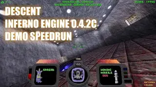 Descent | Inferno Engine 0.4.2c | Demo Speedrun (Levels 1-7)