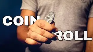 HOW TO ROLL A COIN ON YOUR FINGERS / Coin roll tutorial in Hindi / HOW TO DO COIN ROLL FLOURISH