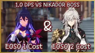 1.0 DPS vs MoC12 Nikador Showcase! | 1 Cost E0S0 Seele & 2 Cost E0S0 Jingyuan Clear!