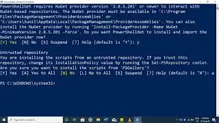(English) How to open Powershell from Command prompt | Change CMD to Powershell | Today's Encyclo