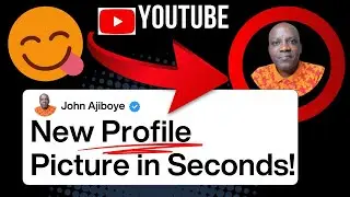 UPDATE Your YouTube Profile Picture in SECONDS (Desktop & Mobile Guide)!