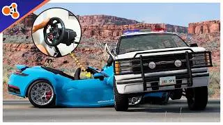 O MODO DE FUGA MAIS DIFÍCIL DO BEAMNG DRIVE!
