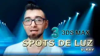 Como fazer Spots de luz - 3ds Max- v-ray (PAM 010)