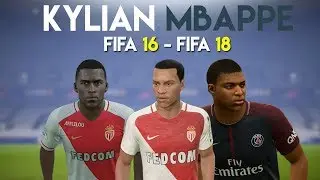 Kylian Mbappe | FIFA 16 - FIFA 18 (Ingame Face, Skills, Stats, Shots, Passes, Goals, etc)
