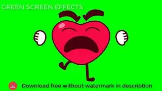 Emoji Heart Green Screen so cute 18 - Green Screen Effects