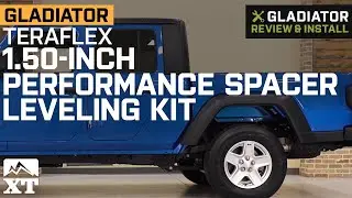 Jeep Gladiator JT Teraflex 1.50-Inch Performance Spacer Leveling Kit Review & Install
