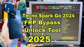 Tecno Spark Go 2024 BG6 FRP Bypass unlock Tool ✅