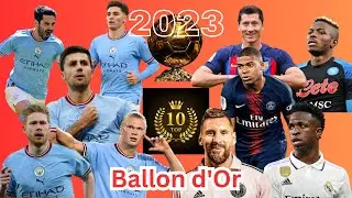 Ballon d'or 2023 top 10 nominees.