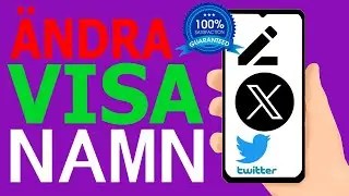Hur man ändrar Twitter (X) visningsnamn