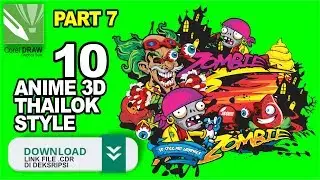 10 DESAIN ANIME 3D THAILOK STYLE - #7