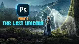 The last Unicorn - Photoshop Tutorial - Part 1