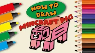 Minecraft Pig How to draw