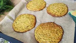 Just mix up a cup of oatmeal and zucchini! Better than pizza!🔥🔥🔥 Healthy breakfast!