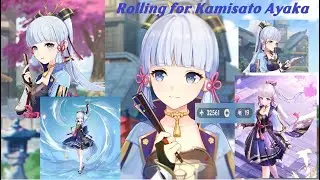 Genshin Impact - Rolling for Kamisato Ayaka