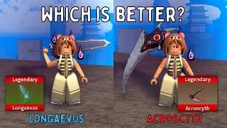 Longaevus Vs Acrosyth which is better?🤔... | Roblox King Legacy