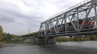 ВЛ80С-1485 с грузовым составом