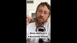 Chris Shiflett's 4 Essential Pedals | Wong Notes Podcast