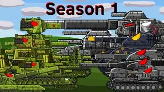 All episodes of Season 1 + Bonus ending - Cartoons about tanks