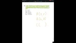 ACT Math 36 in 60 Collinear