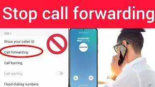 how to stop call forward to another number | how to stop call divert with code | stop call forward
