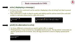 BASIC COMMANDS IN LINUX / UNIX || LINUX COMMANDS || UNIX COMMANDS ||