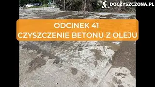 Profesjonalne usługi czyszczenia betonu z oleju.Mycie btonu, kostka brukowa. Doczyszczona.pl