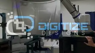The Ultimate 3D Scanning Demo: Scantech Trackscan-P550, Vention Frame/Turntable, Elite Robots CS620