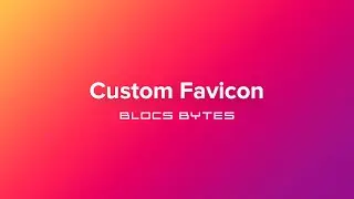 How to Set a Custom Favicon