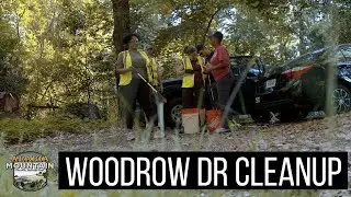 Woodrow Dr. Cleanup - Arabia Mountain National Heritage Area