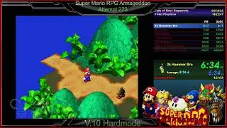 [4hr19m] Super Mario RPG - Armageddon Hard Mode V10