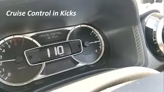 Cruise Control Nissan Kicks 2022 Model Yamuna Expressway
