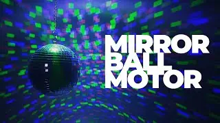 BeamZ MBW18LED Battery Mirror Ball Motor with 18 LEDs - 151.614