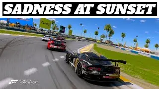 Forza Motorsport - First Race At Sunset Is Sadness