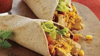 Chicken Wrap, Quick and Easy Recipe By FineFindleyFive