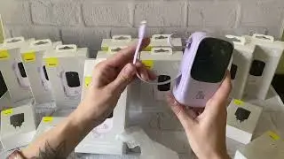 Powerbank Baseus 20000 mAh 20W розовый с проводом для iphone