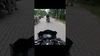 Police 🚨 Vs Biker || Police Caught Us 🥺  #viral #dominar400 #ktmrc200